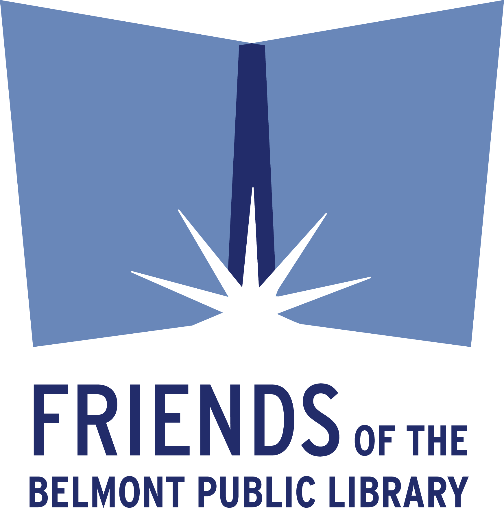 Friends of the Belmont Public Library logo