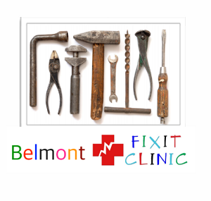 Logo for Belmont's Fix-It Clinic