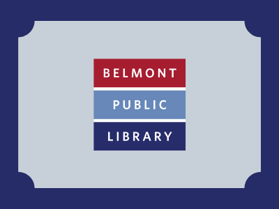 Library logo on a gray and blue background.