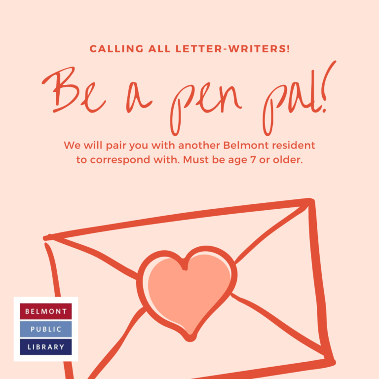 pen-pal-program-belmont-public-library