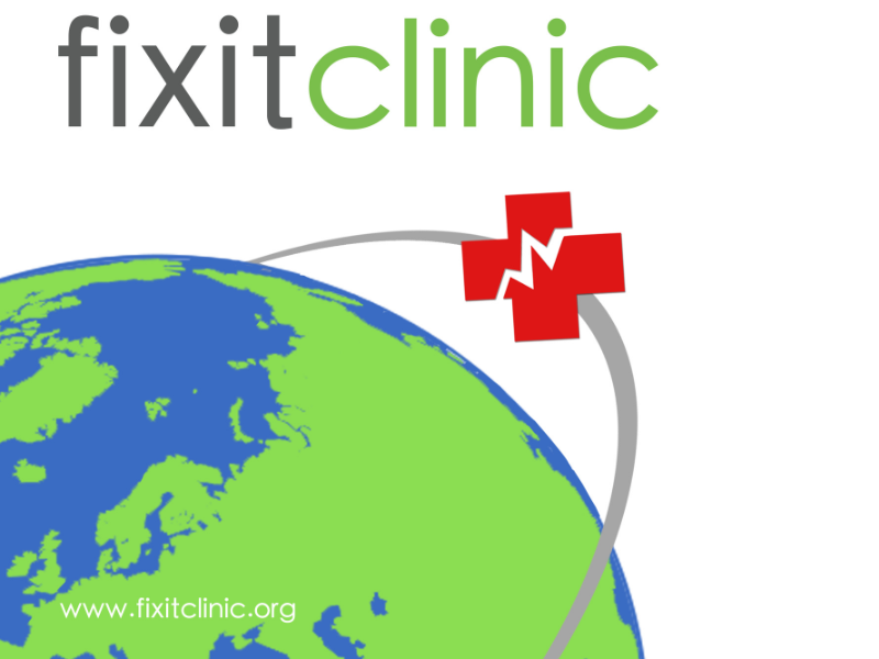 Fixit Clinic logo and name.