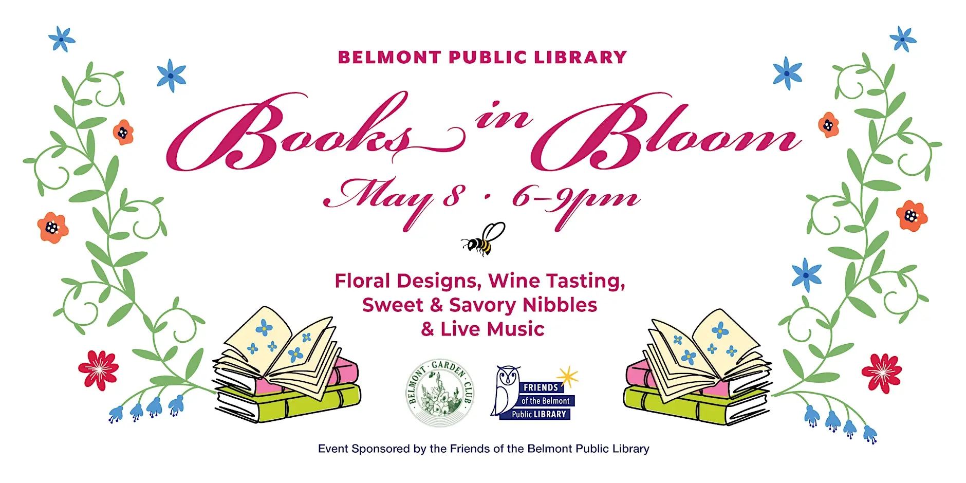 Books in Bloom Returns!